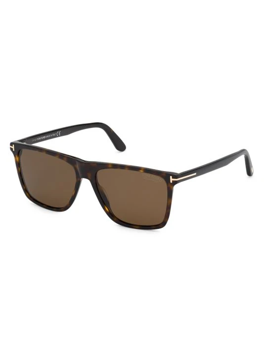 Tom Ford 54MM Plastic Square Sunglasses For Men 1 Tom Ford 54MM Plastic Square Sunglasses For Men