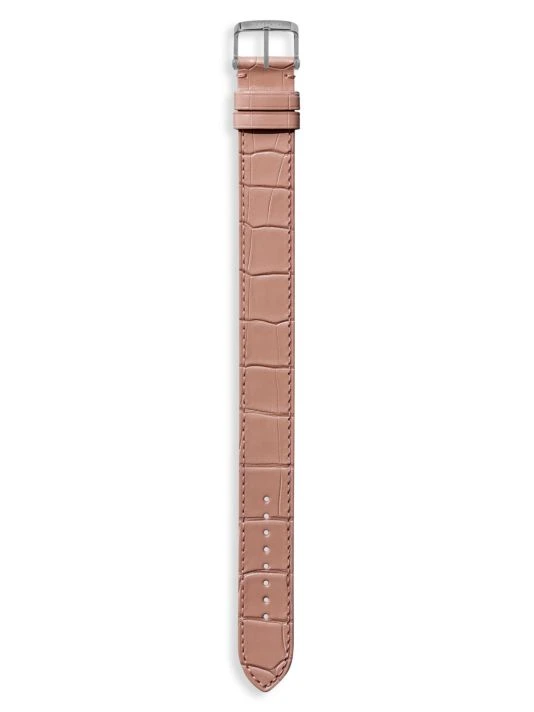 Tom Ford Alligator Leather Watch Strap For Men Beige 5 Tom Ford Alligator Leather Watch Strap For Men Beige - Image 5