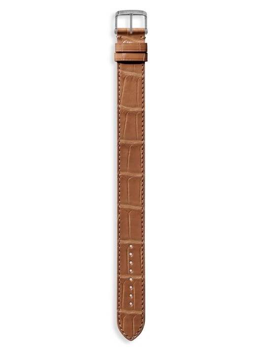 Tom Ford Alligator Leather Watch Strap For Men Beige 10 Tom Ford Alligator Leather Watch Strap For Men Beige - Image 10