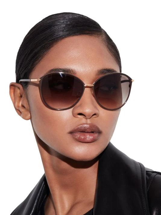 Tom Ford Penelope 59MM Polarized Lens Oversize Round Sunglasses 2 Tom Ford Penelope 59MM Polarized Lens Oversize Round Sunglasses - Image 2