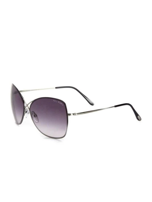Tom Ford Colette 63MM Rimless Aviator Sunglasses Pink Brown 2 Tom Ford Colette 63MM Rimless Aviator Sunglasses Pink Brown - Image 2