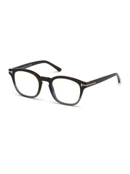 Tom Ford 49MM Blue Block Gradient Soft Square Eyeglasses 2 Tom Ford 49MM Blue Block Gradient Soft Square Eyeglasses - Image 2