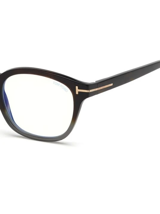 Tom Ford 49MM Blue Block Gradient Soft Square Eyeglasses 3 Tom Ford 49MM Blue Block Gradient Soft Square Eyeglasses - Image 3