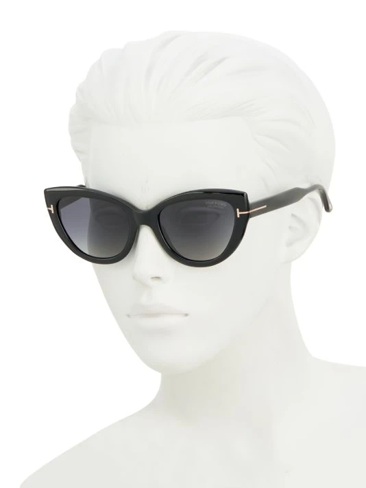 Tom Ford Anya 55MM Cat Eye Sunglasses 4 Tom Ford Anya 55MM Cat Eye Sunglasses - Image 4