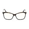Tom Ford 56MM Square Blue Filter Eyeglasses