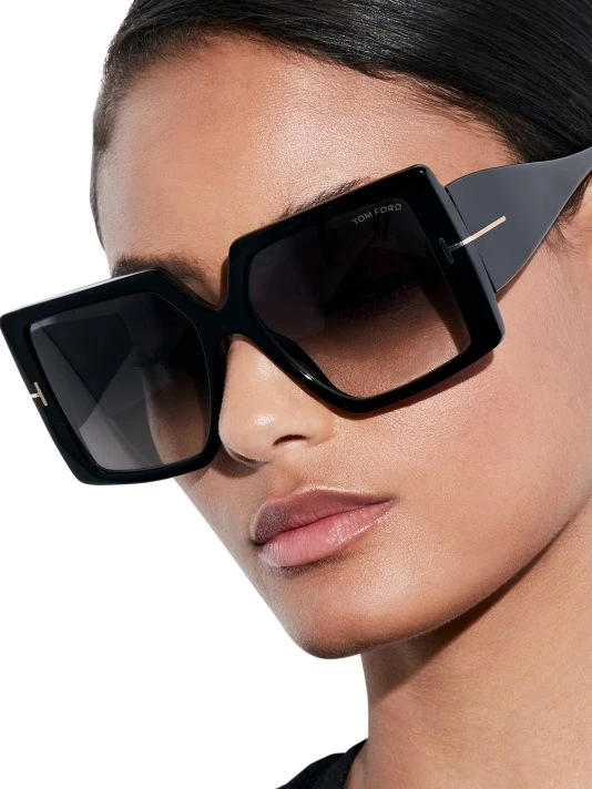 Tom Ford Quinn 57MM Oversize Square Sunglasses 4 Tom Ford Quinn 57MM Oversize Square Sunglasses - Image 4