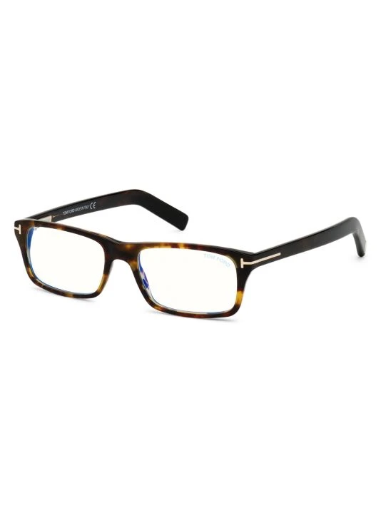 Tom Ford 55MM Square Blue Block Optical Glasses For Men 2 Tom Ford 55MM Square Blue Block Optical Glasses For Men - Image 2