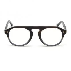 Tom Ford 49MM Blue Block Gradient Soft Round Eyeglasses