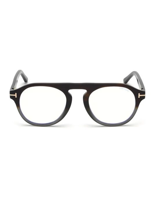 Tom Ford 49MM Blue Block Gradient Soft Round Eyeglasses 1 Tom Ford 49MM Blue Block Gradient Soft Round Eyeglasses