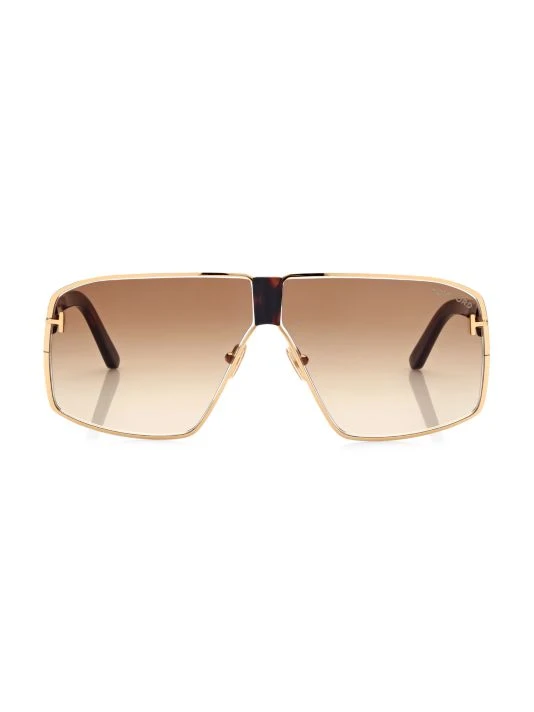 Tom Ford Reno 66MM Shield Sunglasses For Men 1 Tom Ford Reno 66MM Shield Sunglasses For Men