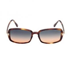 Tom Ford Bonham 56MM Rectangle Sunglasses