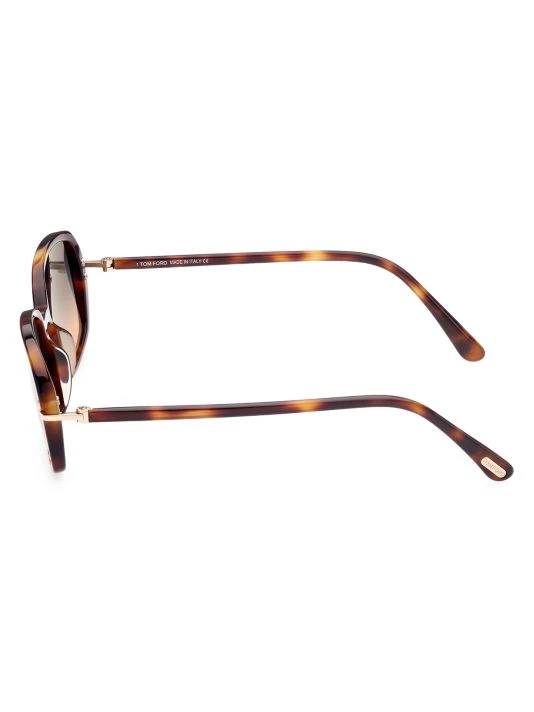 Tom Ford Bonham 56MM Rectangle Sunglasses 4 Tom Ford Bonham 56MM Rectangle Sunglasses - Image 4