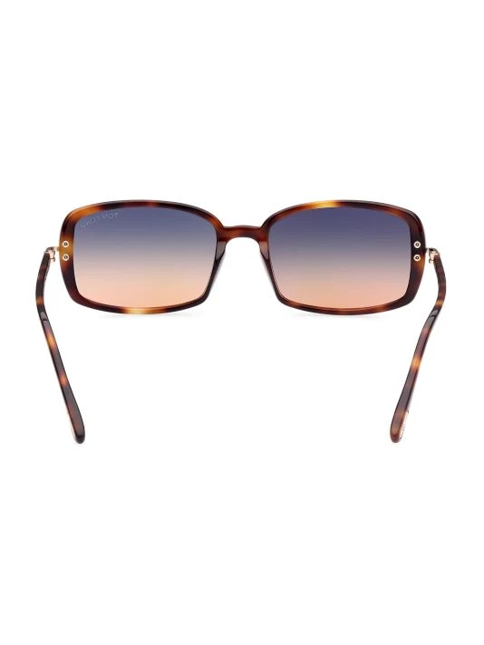Tom Ford Bonham 56MM Rectangle Sunglasses 5 Tom Ford Bonham 56MM Rectangle Sunglasses - Image 5