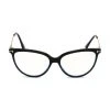 Tom Ford 55MM Round Blue Filter Eyeglasses