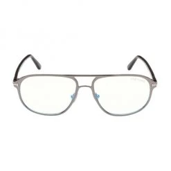 Tom Ford Metal Blue Filter 55MM Navigator Sunglasses For Men