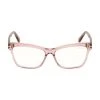 Tom Ford 55MM Square Blue Filter Eyeglasses