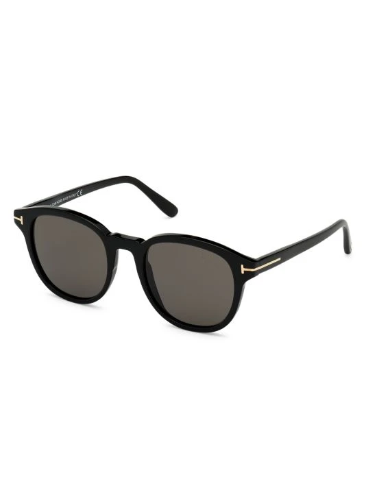 Tom Ford 52MM Round Plastic Sunglasses For Men 2 Tom Ford 52MM Round Plastic Sunglasses For Men - Image 2