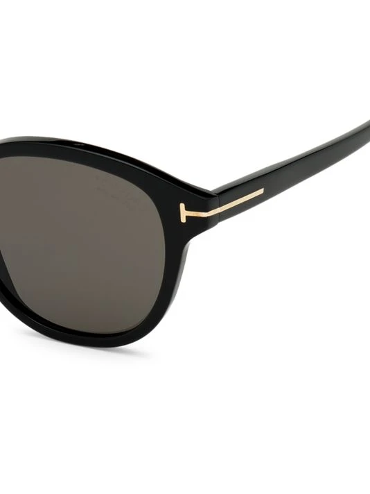Tom Ford 52MM Round Plastic Sunglasses For Men 3 Tom Ford 52MM Round Plastic Sunglasses For Men - Image 3
