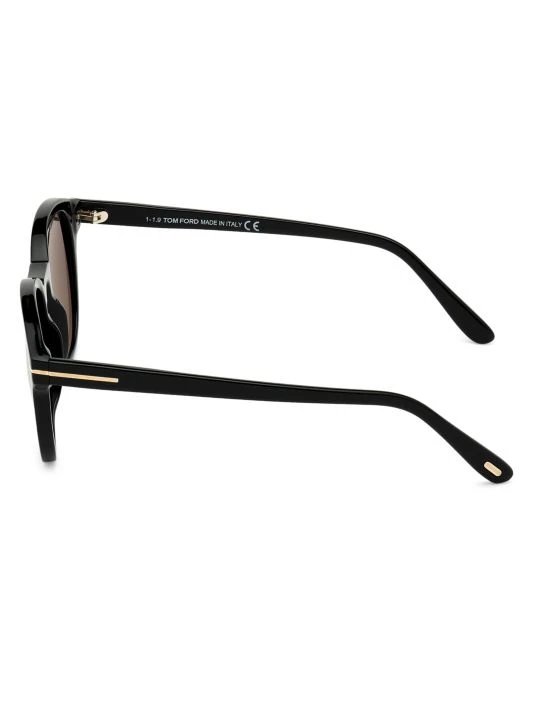 Tom Ford 52MM Round Plastic Sunglasses For Men 4 Tom Ford 52MM Round Plastic Sunglasses For Men - Image 4