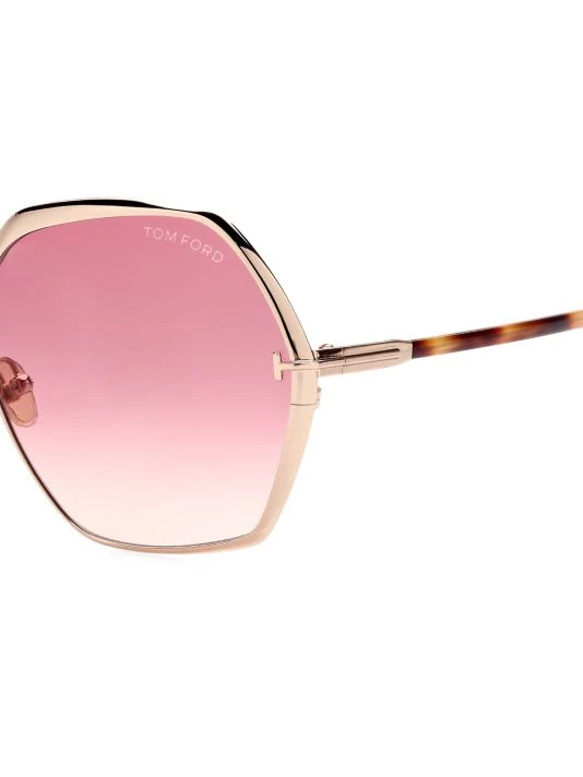 Tom Ford Fonda 60MM Geometric Sunglasses 3 Tom Ford Fonda 60MM Geometric Sunglasses - Image 3
