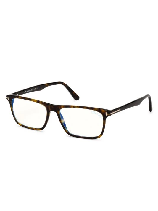 Tom Ford 56MM Havana Plastic Optical Glasses For Men 2 Tom Ford 56MM Havana Plastic Optical Glasses For Men - Image 2