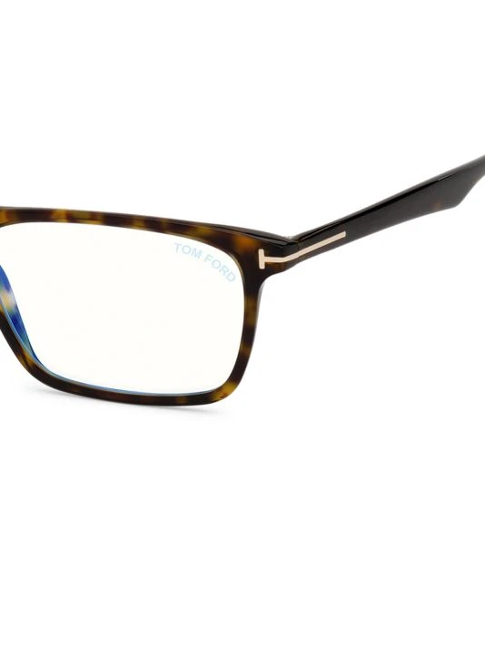 Tom Ford 56MM Havana Plastic Optical Glasses For Men 3 Tom Ford 56MM Havana Plastic Optical Glasses For Men - Image 3