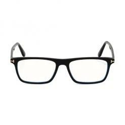 Tom Ford 56MM Black Plastic Optical Glasses For Men