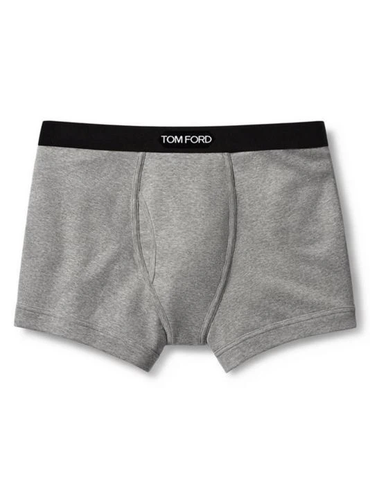 Tom Ford Stretch-Cotton Logo Boxer Briefs For Men Brown 8 Tom Ford Stretch-Cotton Logo Boxer Briefs For Men Brown - Image 8