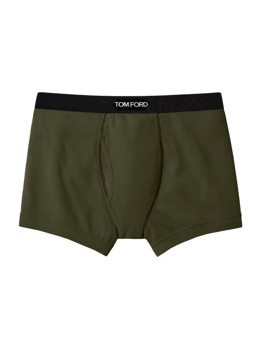 Tom Ford Stretch-Cotton Logo Boxer Briefs For Men Brown 11 Tom Ford Stretch-Cotton Logo Boxer Briefs For Men Brown - Image 11