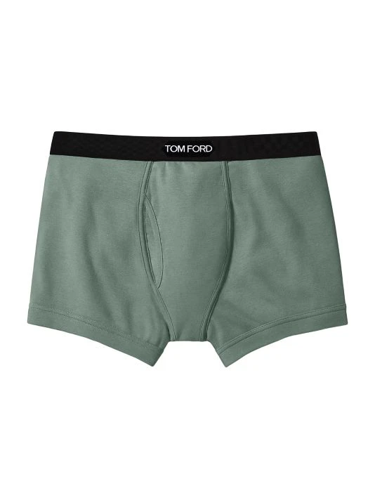 Tom Ford Stretch-Cotton Logo Boxer Briefs For Men Brown 12 Tom Ford Stretch-Cotton Logo Boxer Briefs For Men Brown - Image 12