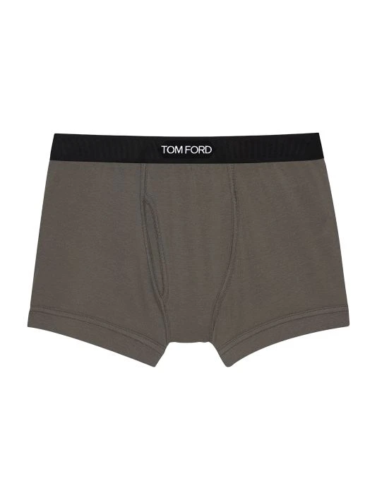 Tom Ford Stretch-Cotton Logo Boxer Briefs For Men Brown 14 Tom Ford Stretch-Cotton Logo Boxer Briefs For Men Brown - Image 14