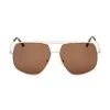 Tom Ford 61MM Square Metal Sunglasses For Men