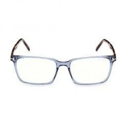 Tom Ford 55MM Blue Block Rectangular Optical Lenses For Men