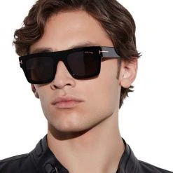 Tom Ford Fausto 53MM Rectangular Sunglasses 7 Tom Ford Fausto 53MM Rectangular Sunglasses -Tom Ford Sales Shop unnamed file 797