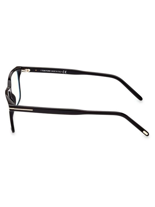 Tom Ford Rectangle 55MM Blue Filter Eyeglasses For Men 4 Tom Ford Rectangle 55MM Blue Filter Eyeglasses For Men - Image 4