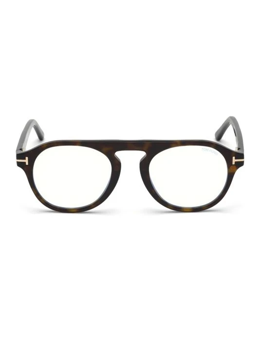 Tom Ford 49MM Soft Round Blue Block Optical Glasses With Sun Clip 5 Tom Ford 49MM Soft Round Blue Block Optical Glasses With Sun Clip - Image 5