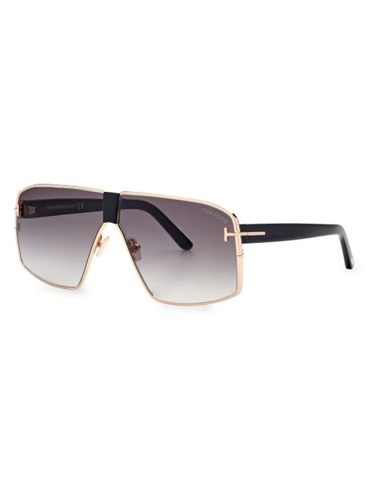 Tom Ford Reno 66MM Shield Sunglasses 2 Tom Ford Reno 66MM Shield Sunglasses - Image 2