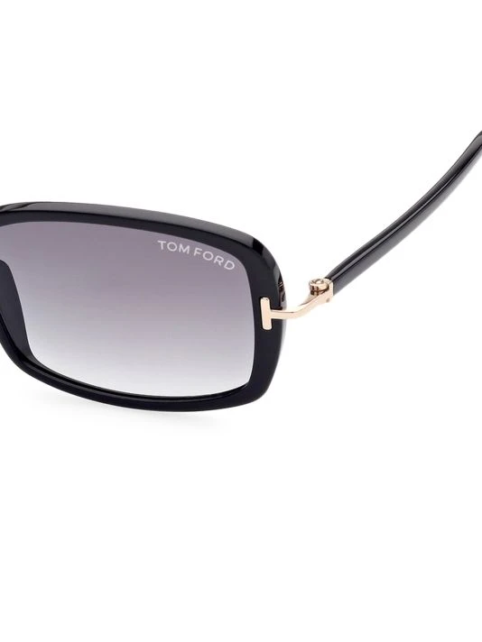 Tom Ford Bonham 56MM Rectangular Sunglasses 3 Tom Ford Bonham 56MM Rectangular Sunglasses - Image 3