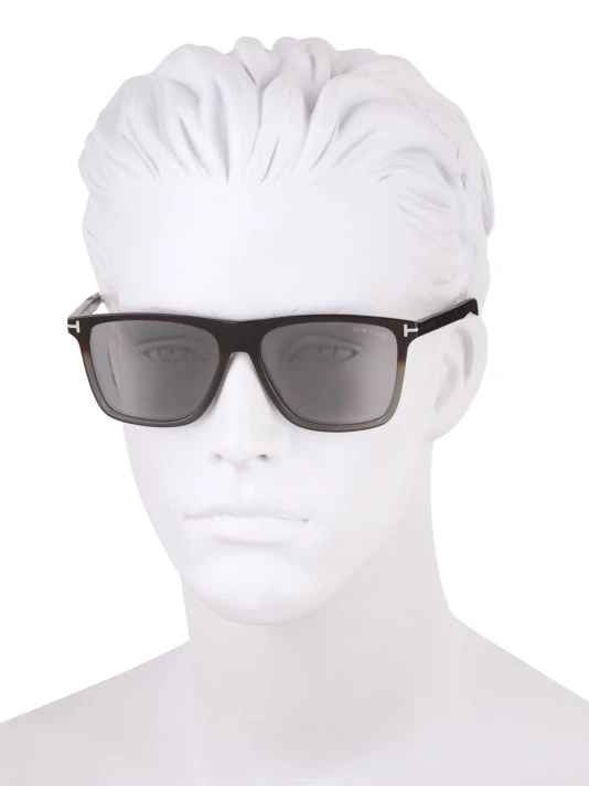 Tom Ford 57MM Square Sunglasses For Men 4 Tom Ford 57MM Square Sunglasses For Men - Image 4